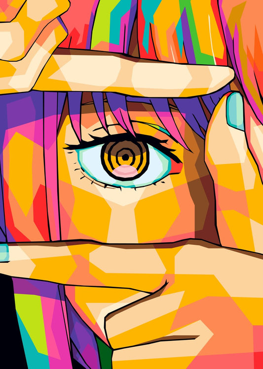 Chainsaw Man Makima Pop Art