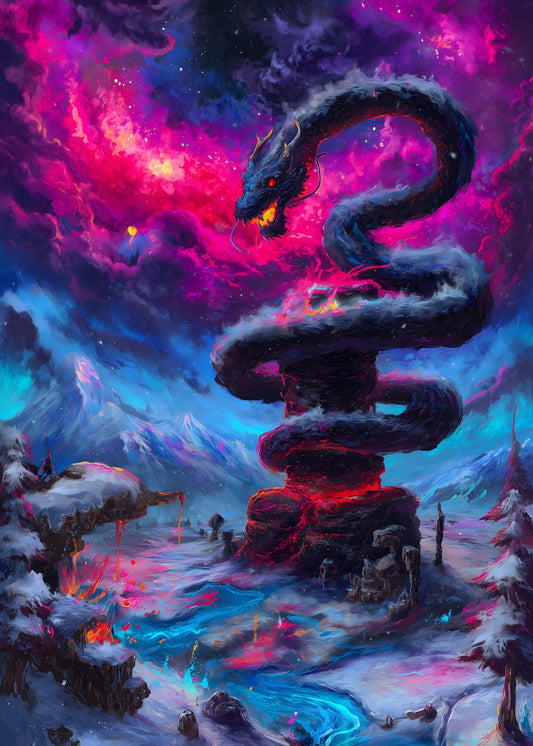 Serpent of the Celestial Peaks