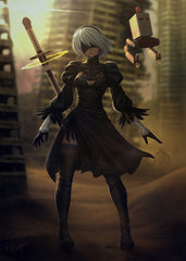 NieR Automata Glory to Mankind