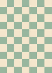 Green Checkered Pattern