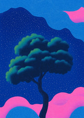 Cosmic Surreal Tree