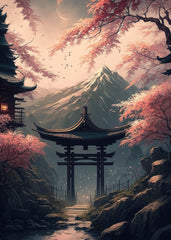 Autumn Mountain Shrine