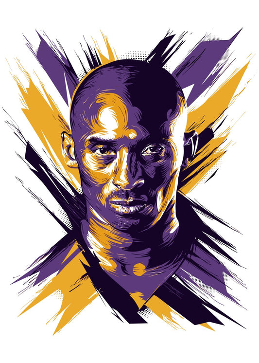 Kobe Bryant Portrait Art