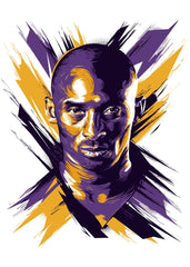 Kobe Bryant Portrait Art