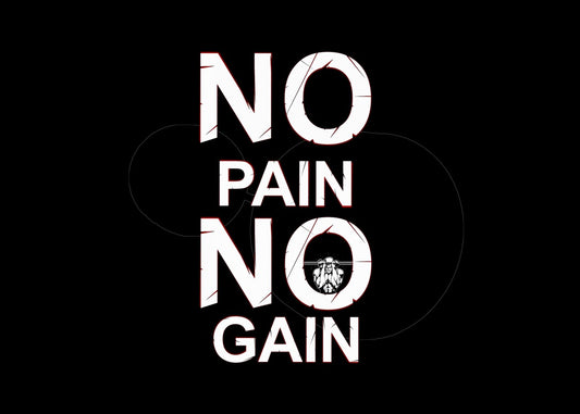 No pain no again 