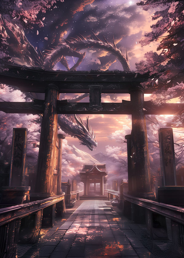 Dragon's Dawn over the Torii G
