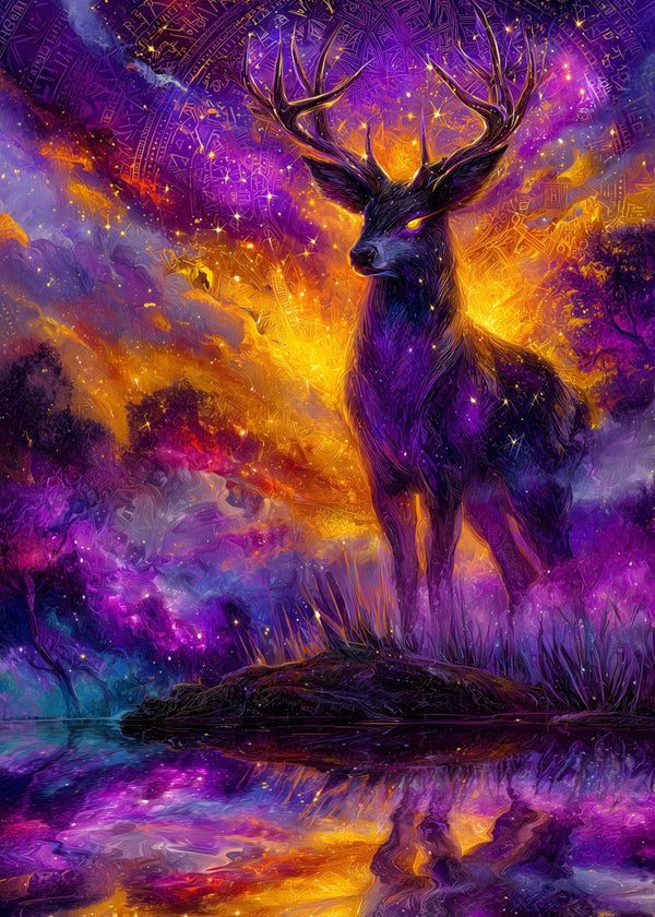 Celestial Stag of the Night