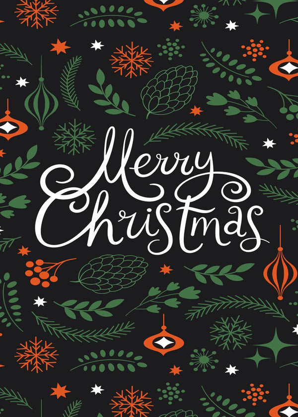 Merry Christmas Green Vibe