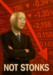 Stonks Fail Meme Man