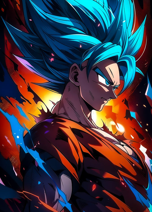 Blue Flame Saiyan