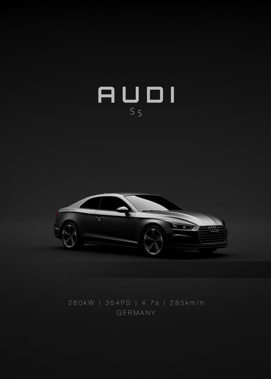 2017 Audi S5 - Front - Specs