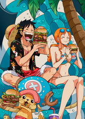 Straw Hats' Burger Feast