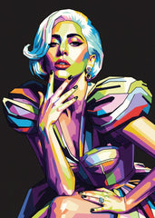 Lady Gaga pop art
