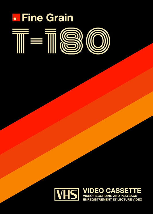 VHS T-180 retrowave/vaporwave