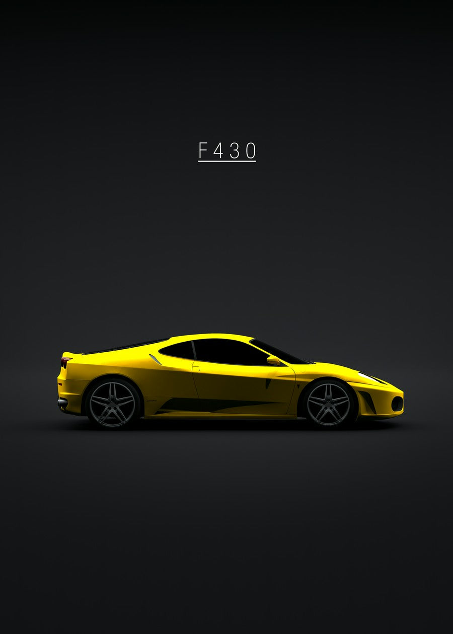 2004 Ferrari F430 Yellow