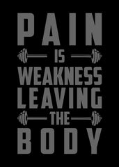 Pain Is Weakness