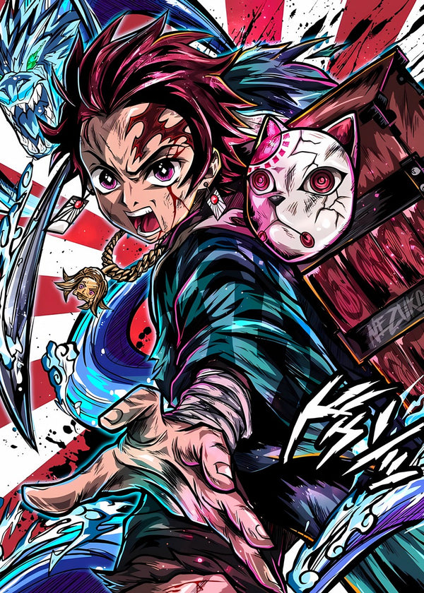 Tanjiro Kamado, Demon Slayer Kimetsu no Yaiba