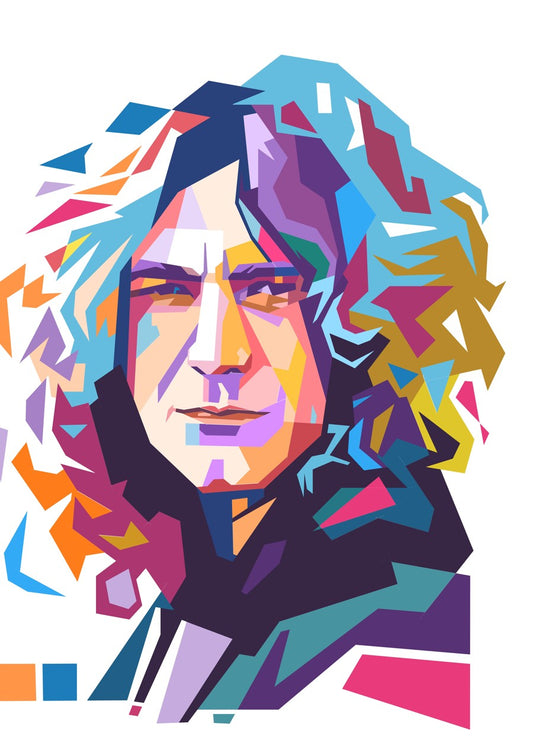 Robert Plant pop art
