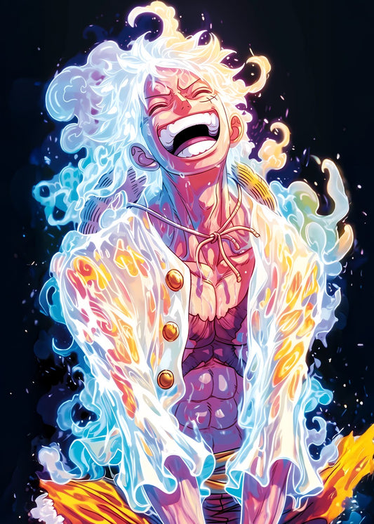 Luffy gear 5, One Piece