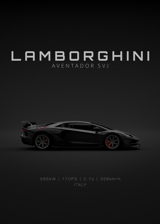 Lamborghini Aventador SVJ Blac