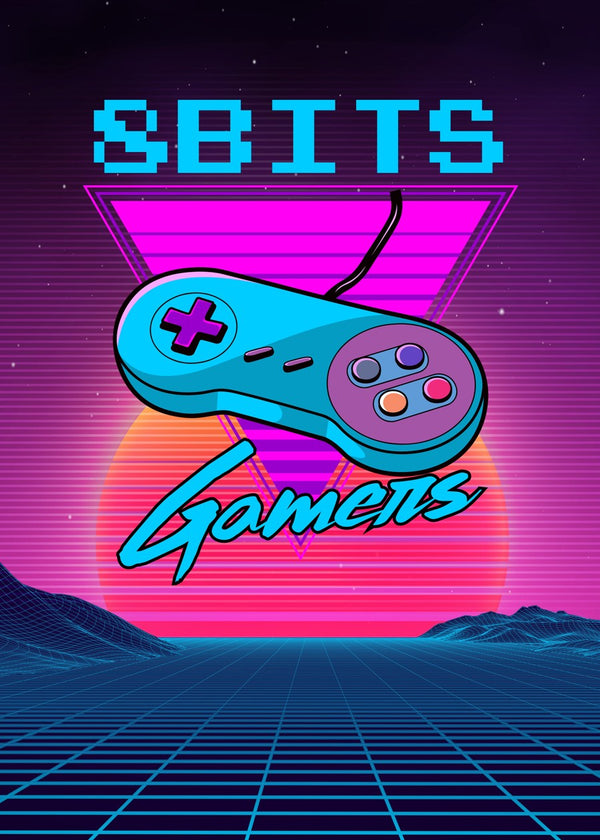 8 Bits gamers - retrowave