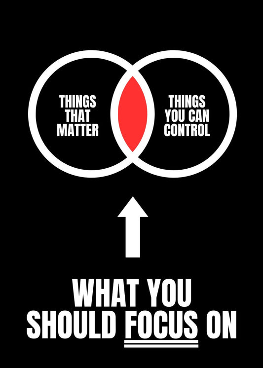 Focus on what you can control