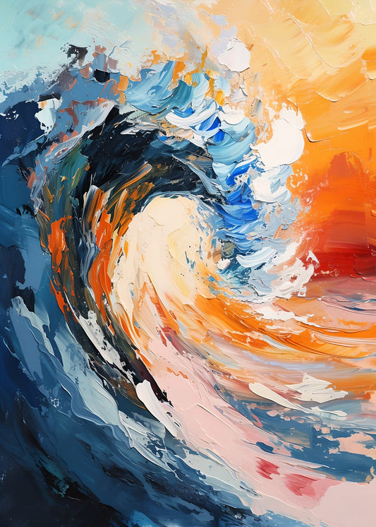 Splashing Ocean Waves