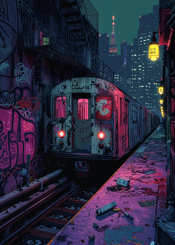 Neon Subway Backstreet