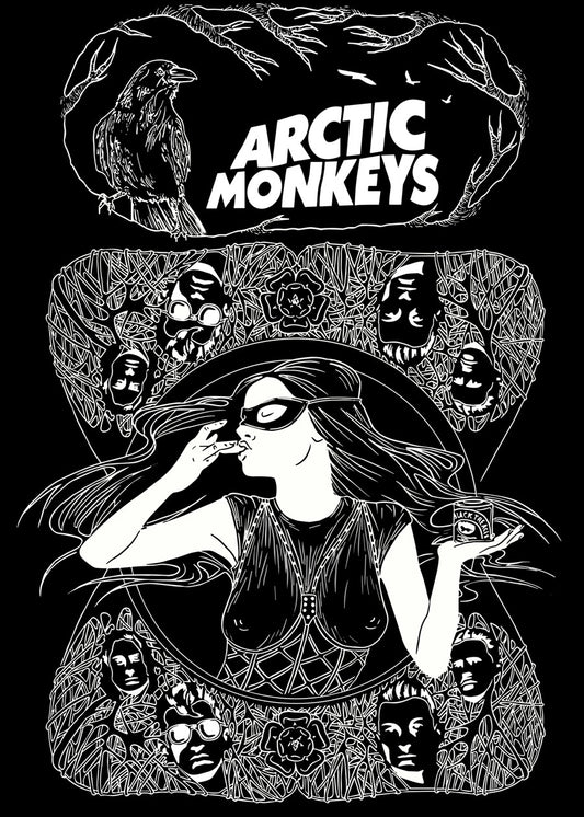 Arctic Monkeys Band Poster Art