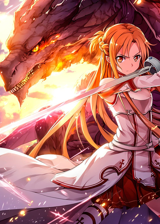 Asuna and the Dragon, Sword Art Online