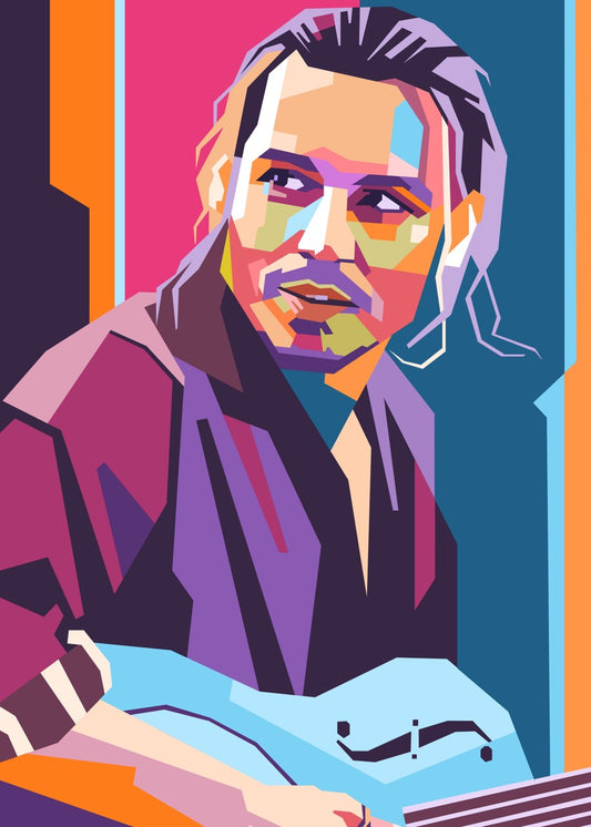 Johnny Depp pop art