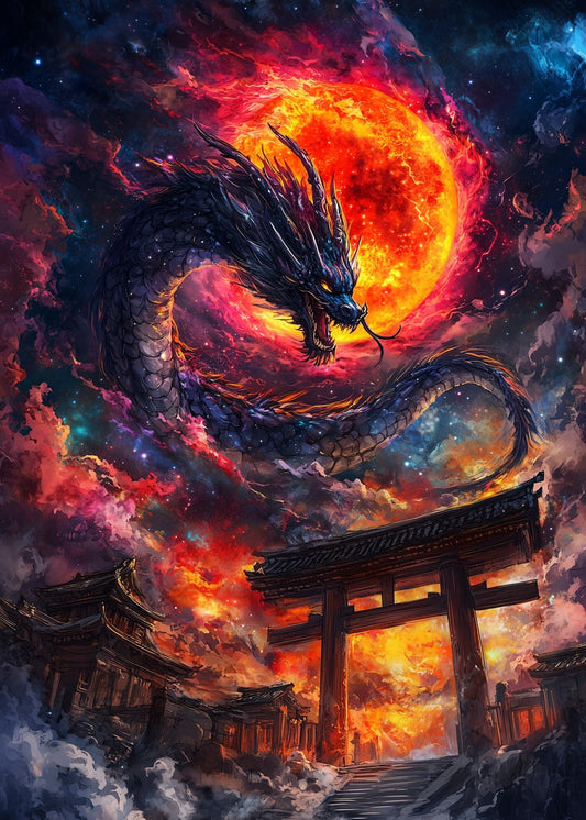 Dragon's Cosmic Dance