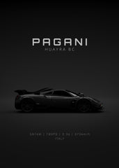 Pagani Huayra BC - Black Specs