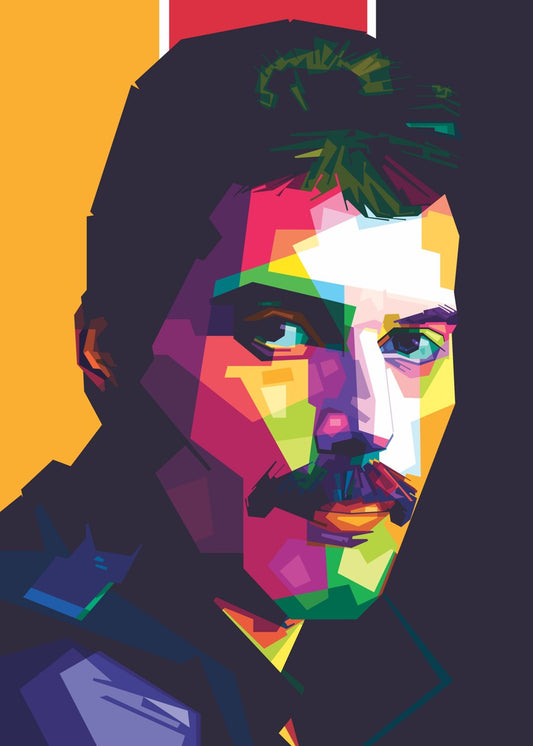 Freddie Mercury WPAP Popart