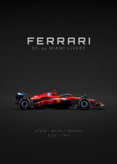Ferrari SF-24 Miami 2024