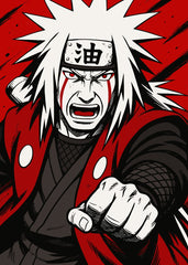 Jiraiya Dynamic Portrait, Naruto