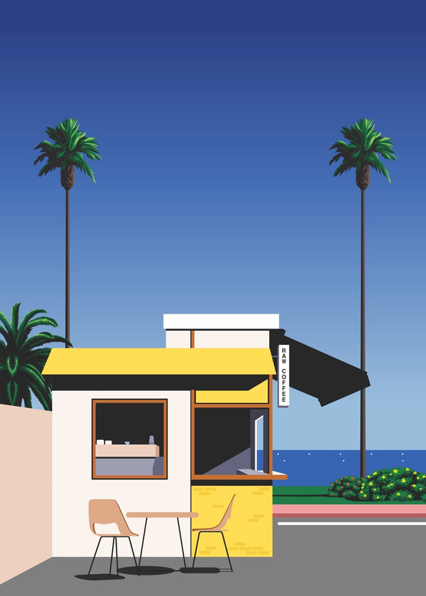 beach coffee shop