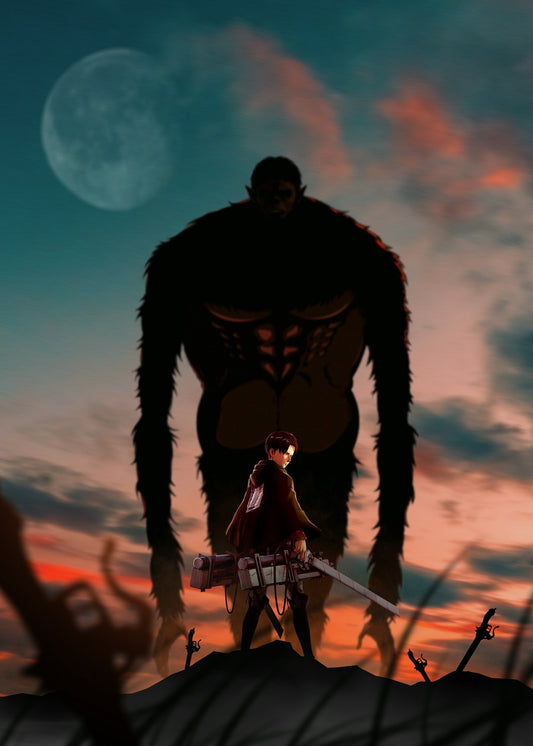 Levi vs Beast Titan