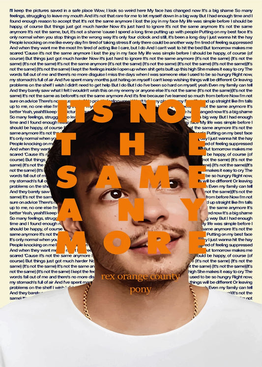 t's Not The Same Anymore