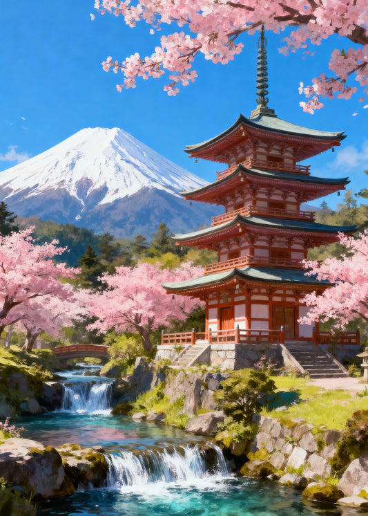 Pagoda Cherry Blossom