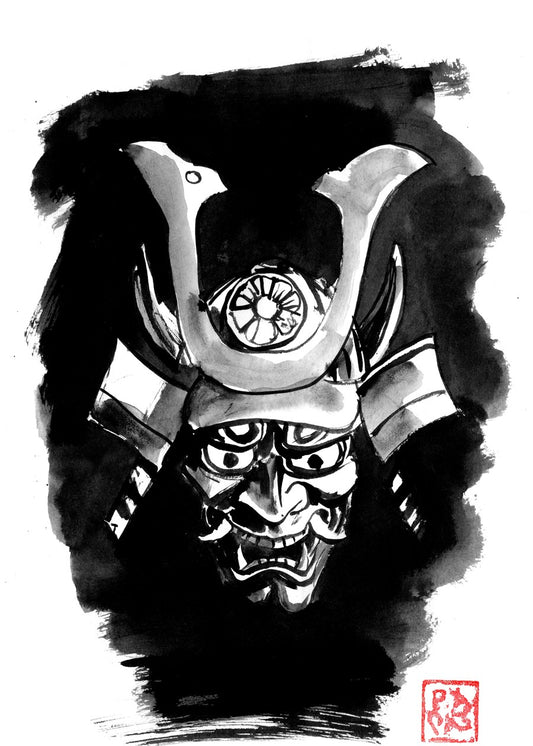 Japanese Oni mask