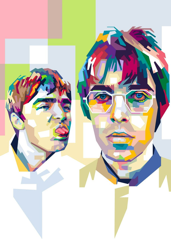 Liam and Noel Gallagher