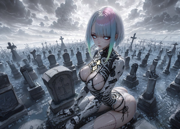 Cyber Spirit in the Graveyard
