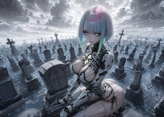 Cyber Spirit in the Graveyard