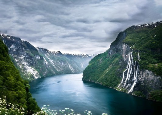 Seven Sisters Waterfall, Norway