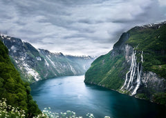 Seven Sisters Waterfall, Norway