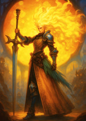 Fantasy Girl with sword