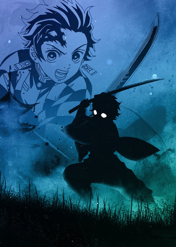 Tanjiro Kamado Shadow, Demon Slayer Kimetsu no Yaiba