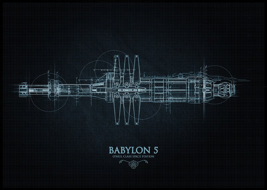 Babylon 5 black Blueprint