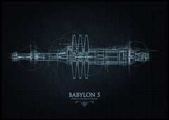 Babylon 5 black Blueprint